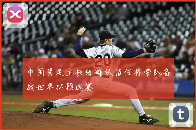 中国男足主教练确认留任将带队备战世界杯预选赛