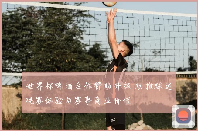 世界杯啤酒合作赞助升级 助推球迷观赛体验与赛事商业价值